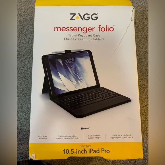 Zagg Messenger Folio 10.5 inch iPad Pro - Picture 2 of 7